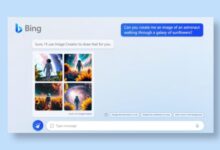 شرح استخدم Bing AI image generator