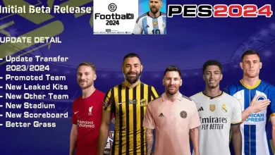 لعبة اي فوتبول بيس 2024 موبايل EFootball PES 24